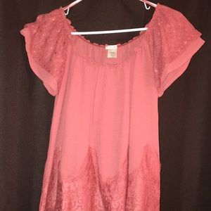 Off the shoulder top